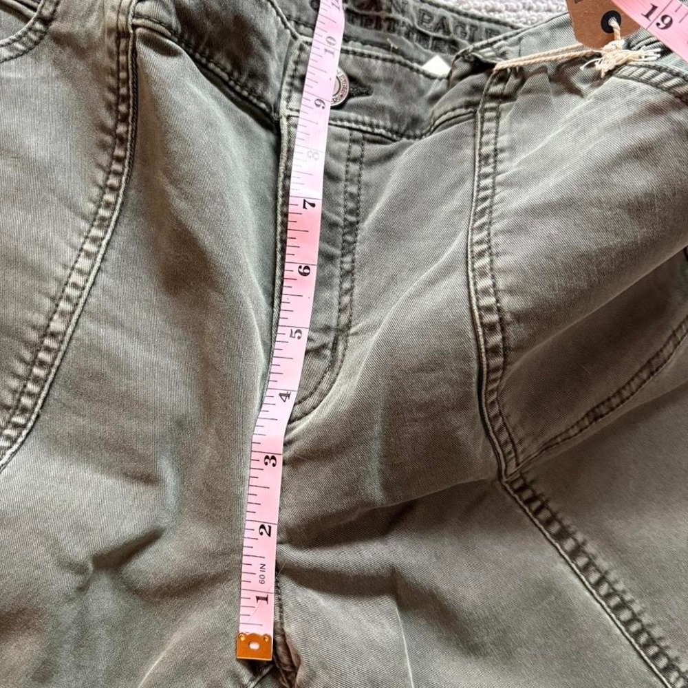 American Eagle Deadstock Capri Pants Cropped NWT Utility Jeggings Women 16 - Picture 8 of 8